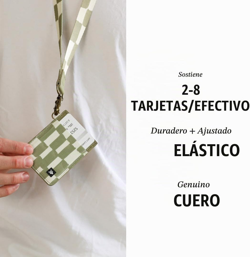 Thread Wallets Cartera de cuero minimalista ultradelgada para tarjetas (Scout)