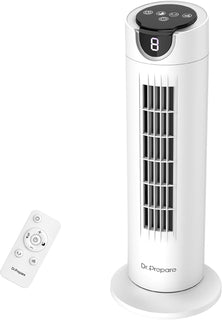 DR.PREPARE Ventilador de torre para dormitorio, ventilador silencio...