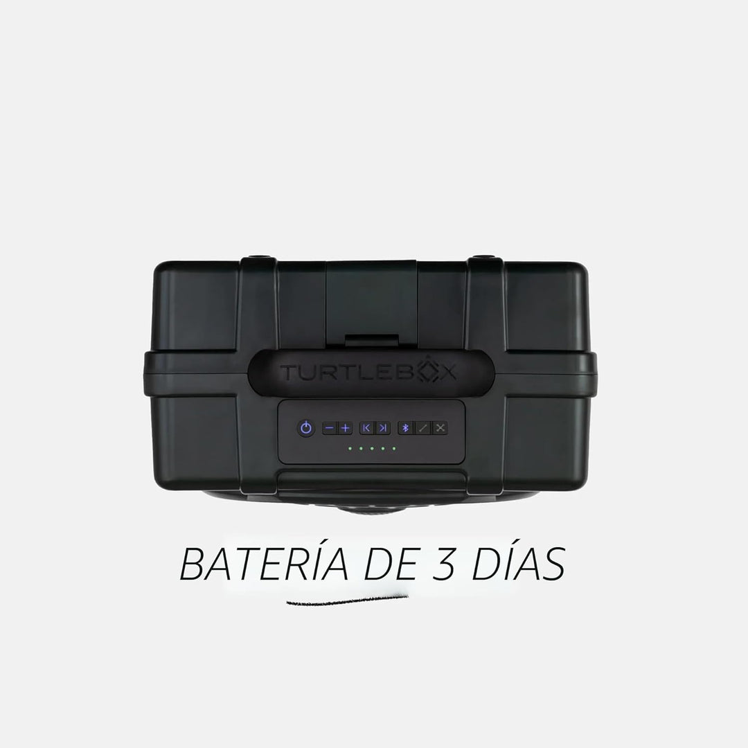 Turtlebox Original Gen 3: Altavoz Bluetooth portátil para exteriore...