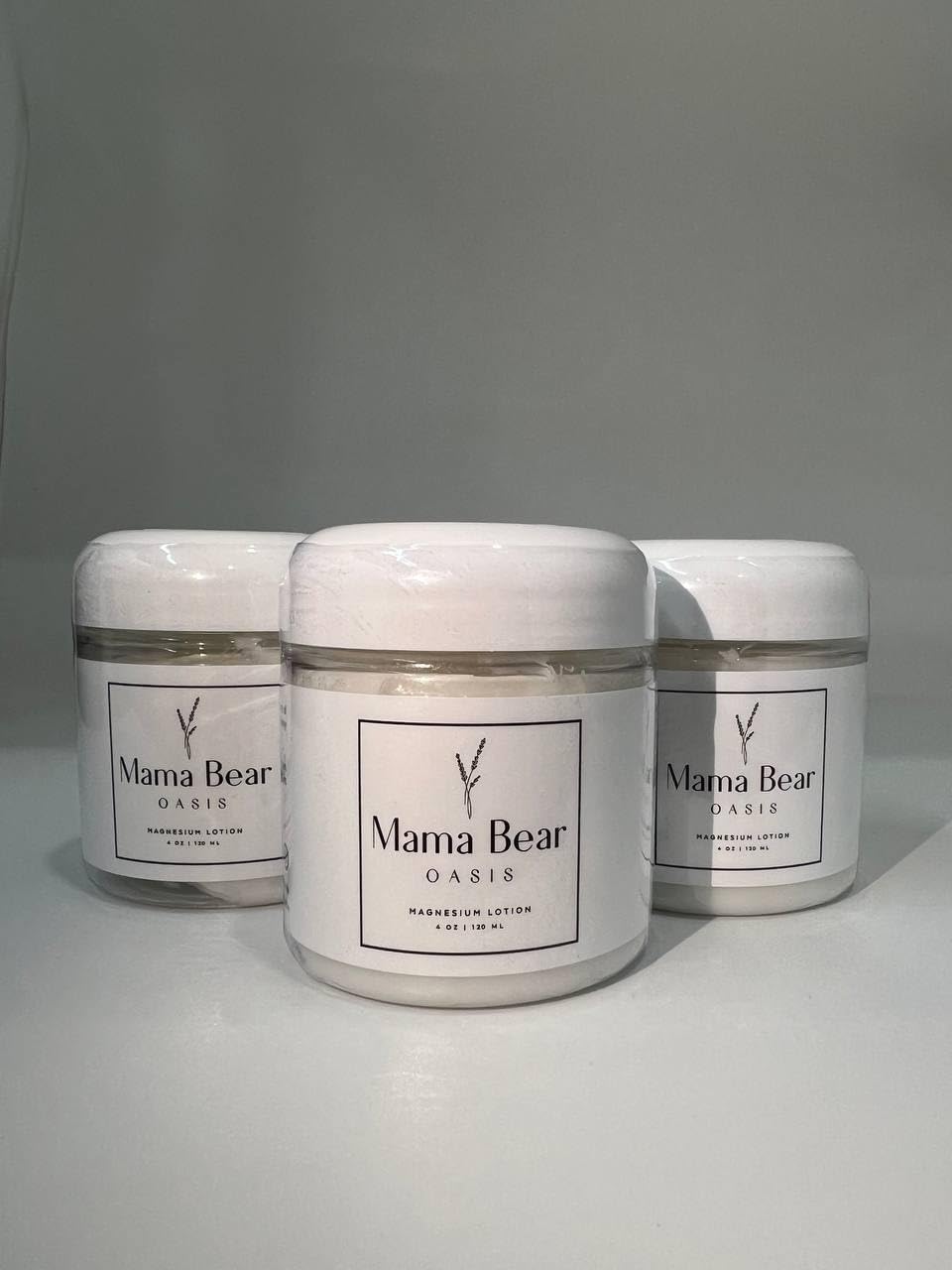 Mama Bear Oasis Loción - Crema de Terapia y Alivio para Nervios con...