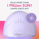 SUNUV Lámpara de uñas LED UV para esmalte de gel, secadora de uñas...
