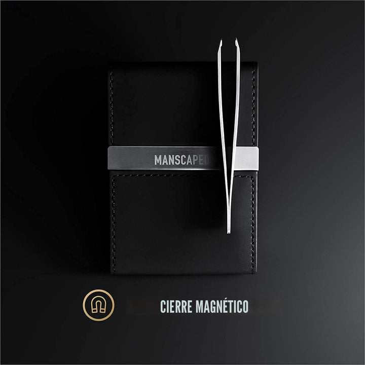 MANSCAPED® Shears 2.0 - Kit de uñas de acero inoxidable templado pa...