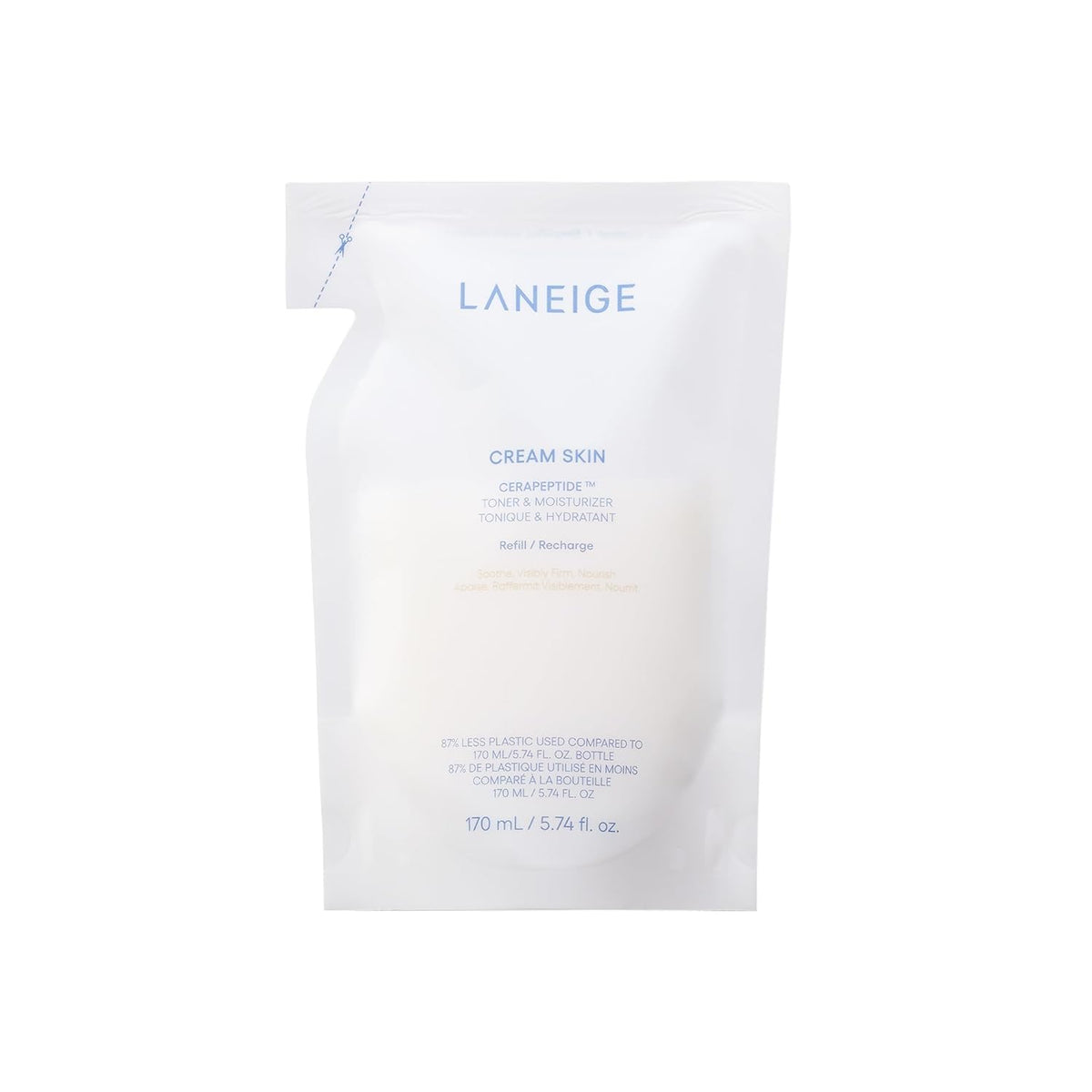 LANEIGE Tónico e hidratante para la piel en crema: Tóner lechoso co...