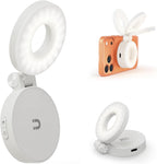 KraftGeek Luz magnética para selfie para iPhone, luz de anillo portátil