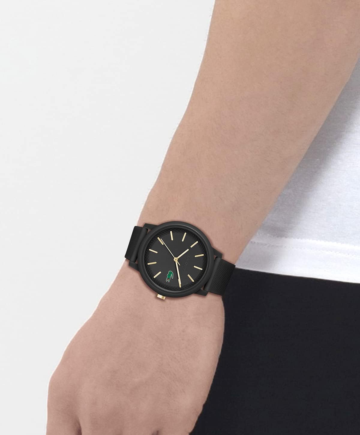 Lacoste Reloj de silicona crono 12.12 para hombre