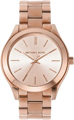 Michael Kors Slim Runway - Reloj de pulsera de acero inoxidable para mujer
