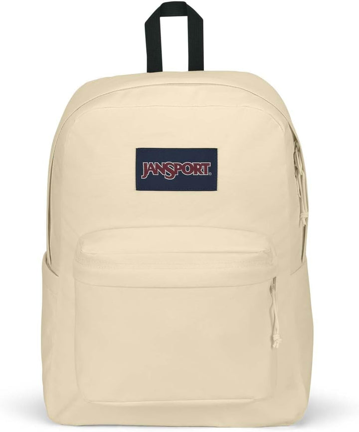 JanSport Mochila Superbreak Plus, Coconut, Tamaño único, Mochila Su...