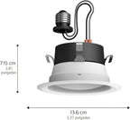 Philips Hue Retrofit - Iluminación empotrable inteligente de 4 pulgadas