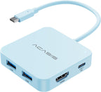 ACASIS USB C Hub 10Gbps, USB C a 4K 60Hz Adaptador HDMI para Laptop/MacBook