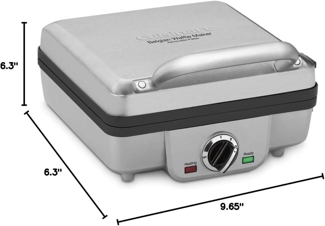 Cuisinart WAF-300NAS - Máquina para hacer gofres y panqueques de estilo