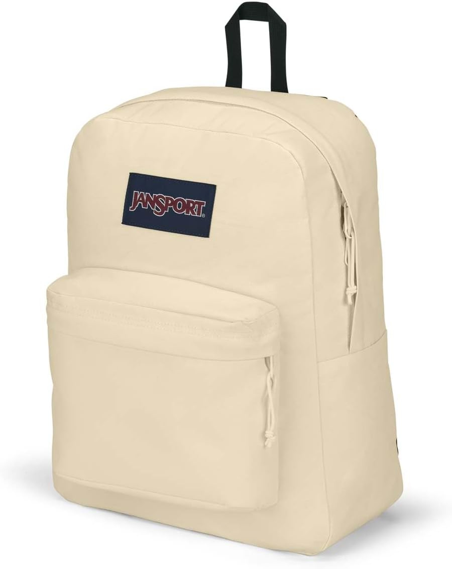 JanSport Mochila Superbreak Plus, Coconut, Tamaño único, Mochila Su...