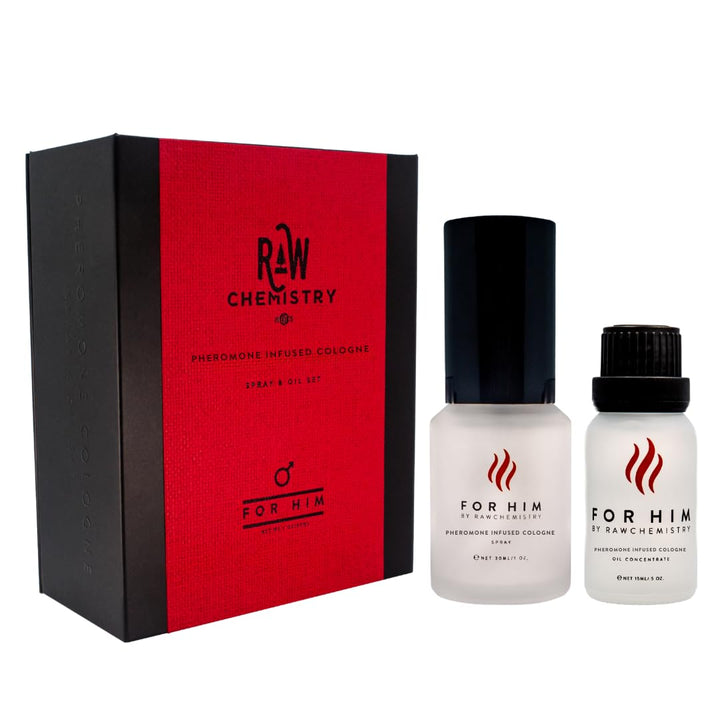 RawChemistry Set for Him \u2013 Un set de regalo de colonia con inf...