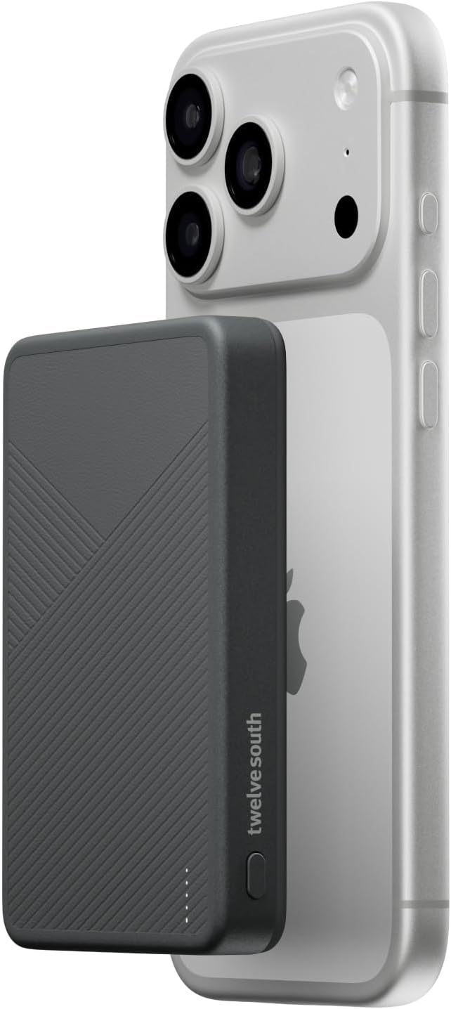 Twelve South PowerCapsule, banco de energía compatible con MagSafe...