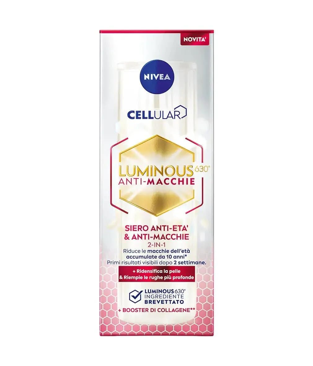 NIVEA Cellular Luminous630 - Suero facial antimanchas y antiedad de...