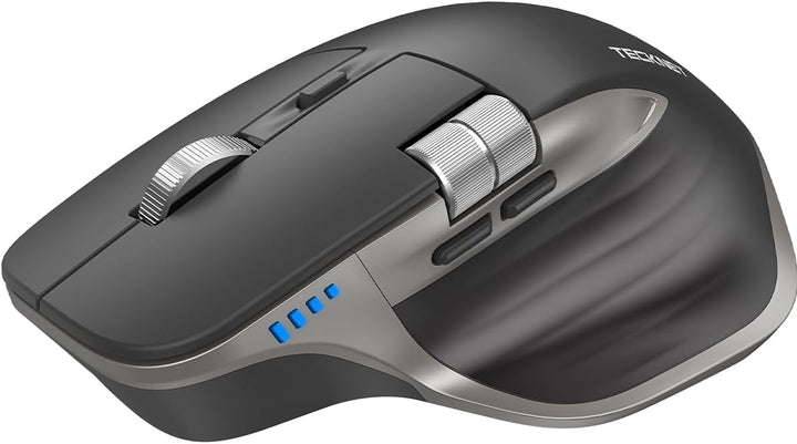 TECKNET Ratón inalámbrico, ratón Bluetooth (BT5.3\/5.0 y 2.4G) Rató...