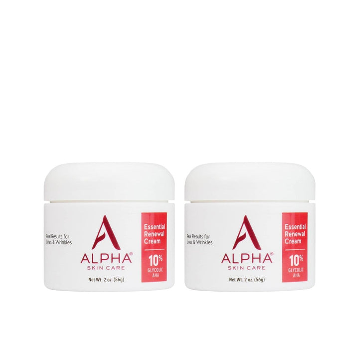Alpha Crema renovadora esencial para el cuidado de la piel, AHA 10%...
