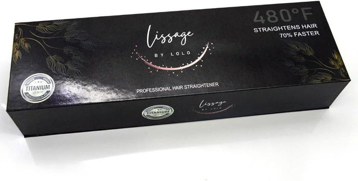LISSAGE by LoLo Plancha de pelo profesional de 1.5 pulgadas, planch...