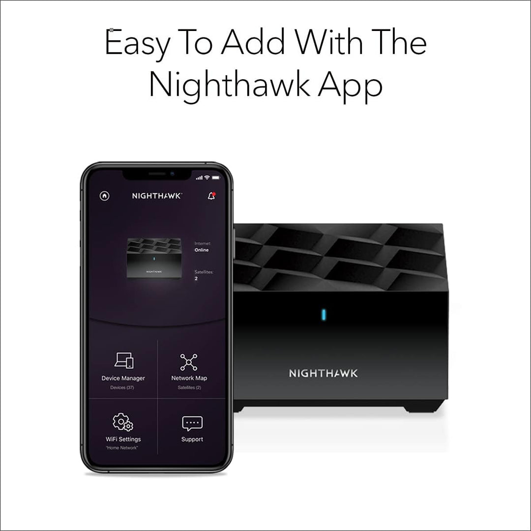 NETGEAR Nighthawk Satélite Adicional de Malla WiFi 6 de Doble Banda...