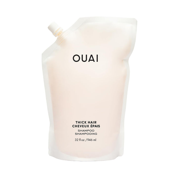 OUAI Champú Espeso de Recarga - Champú Hidratante con Queratina, Ra...