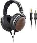 FiiO FT1 Auriculares con conductor dinámico grande de 32Ω con copas de madera sólida