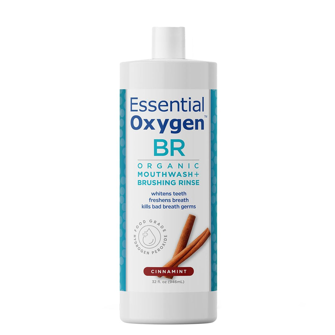 Essential Oxygen, Enjuague para Cepillado y Enjuague Bucal Orgánico...