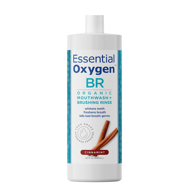 Essential Oxygen, Enjuague para Cepillado y Enjuague Bucal Orgánico...