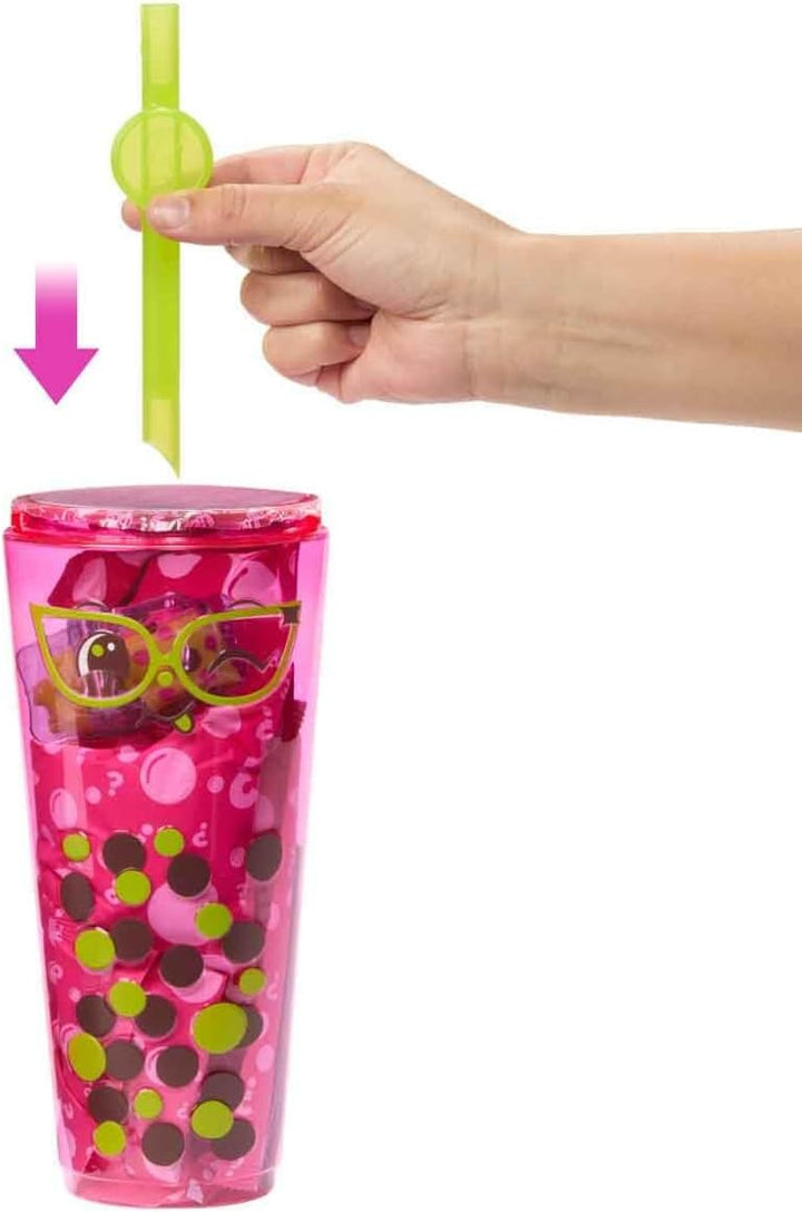 Muñeca Barbie Pop Reveal y accesorios, serie Bubble Tea con mascota...