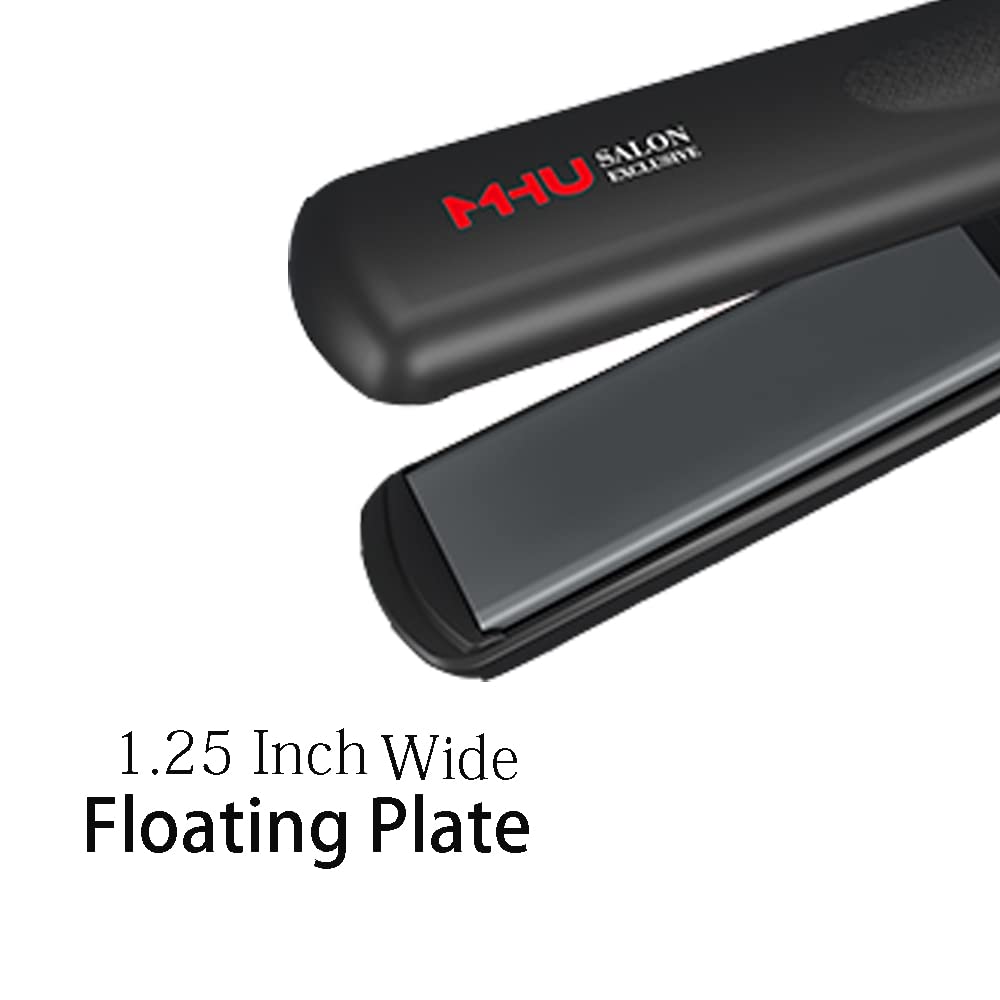 Plancha de pelo profesional 2 en 1, rizador de doble voltaje con pl...