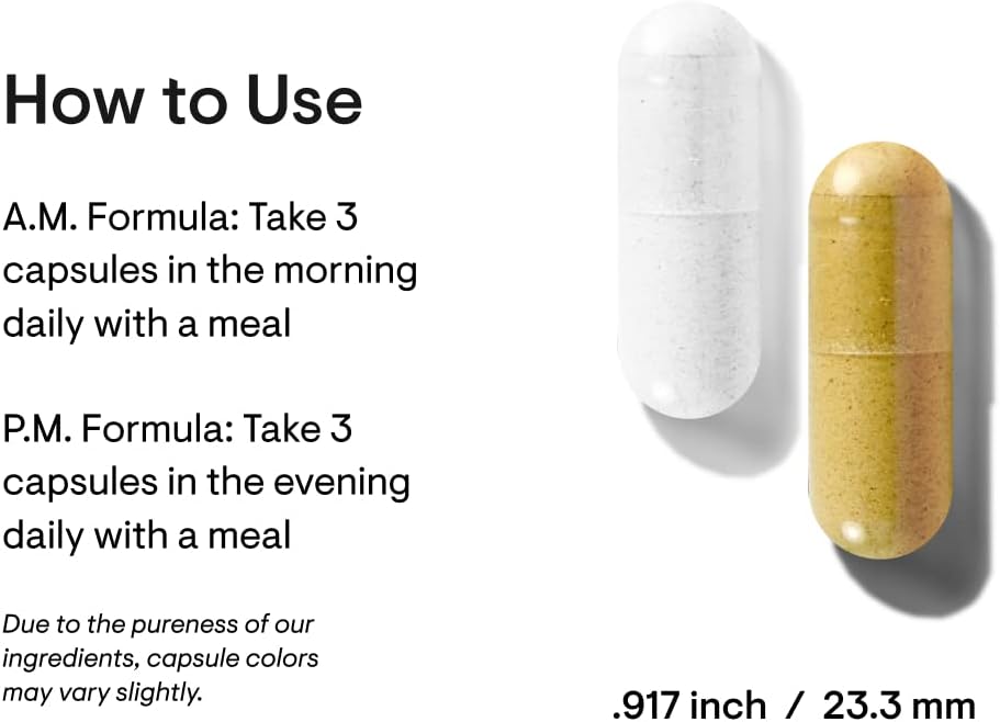 THORNE - Paquete de bienestar de día y noche - Multi-Vitamina Elite...