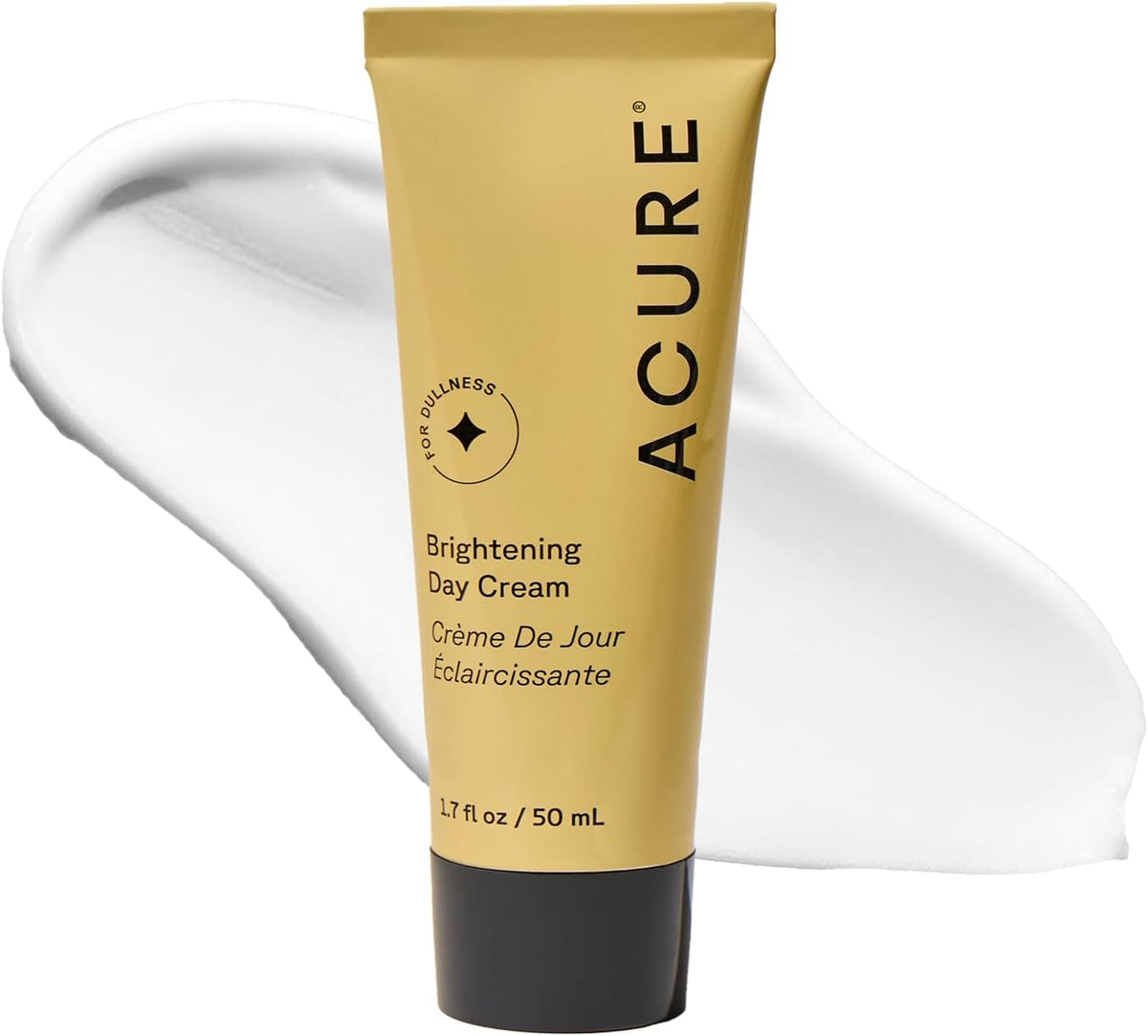 Acure Brightening Day Cream - Crema de Cica, hidratante antienvejec...