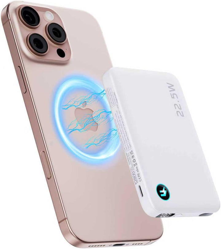 Banco de energía inalámbrico M3 Ultra Slim de 0.4 pulgadas, cargado...
