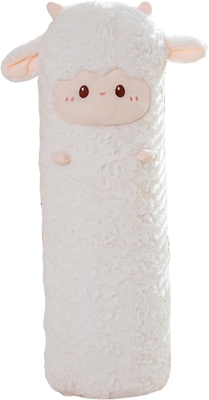 Goylmc Peluche de oveja, almohada de felpa de oveja, cumpleaños y N...