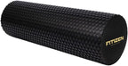 Rodillo de Espuma Fitizen – Masaje Muscular, Rehabilitación para Dolor de Espalda Rígido, Fisioterapia de Tejido Profundo, Equipo de Ejercicio Firme para Gimnasio en Casa, Alivio del Estrés, Yoga