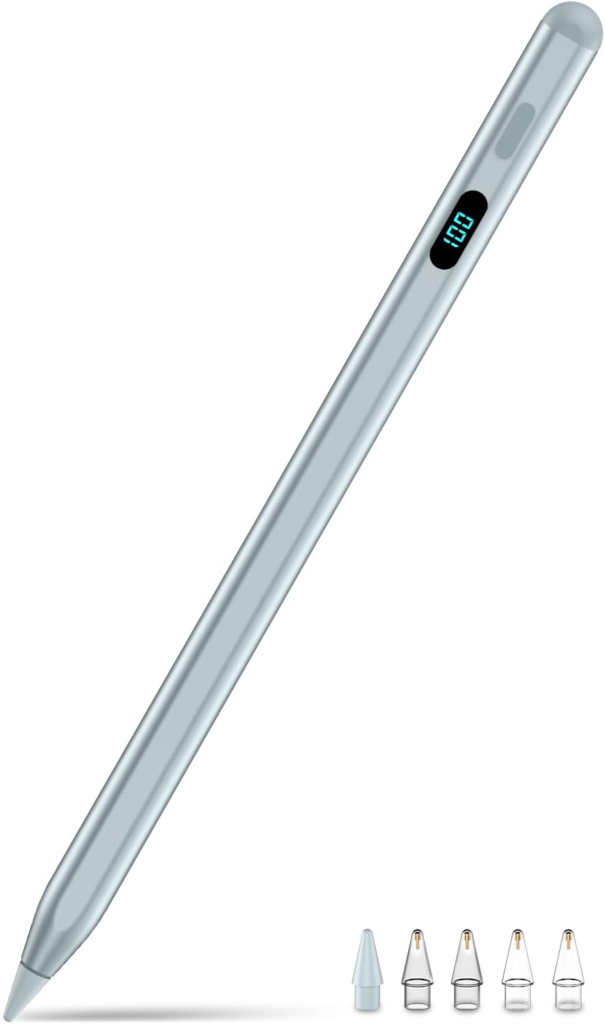 Lápiz óptico para iPad 2026-2018, magnético, rechazo de palma y carga