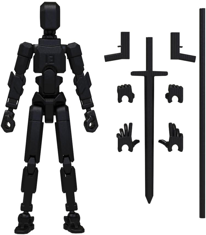 MerryXD T13 Figura de acción 3D, muñeco completado Nova Titan Lucky...