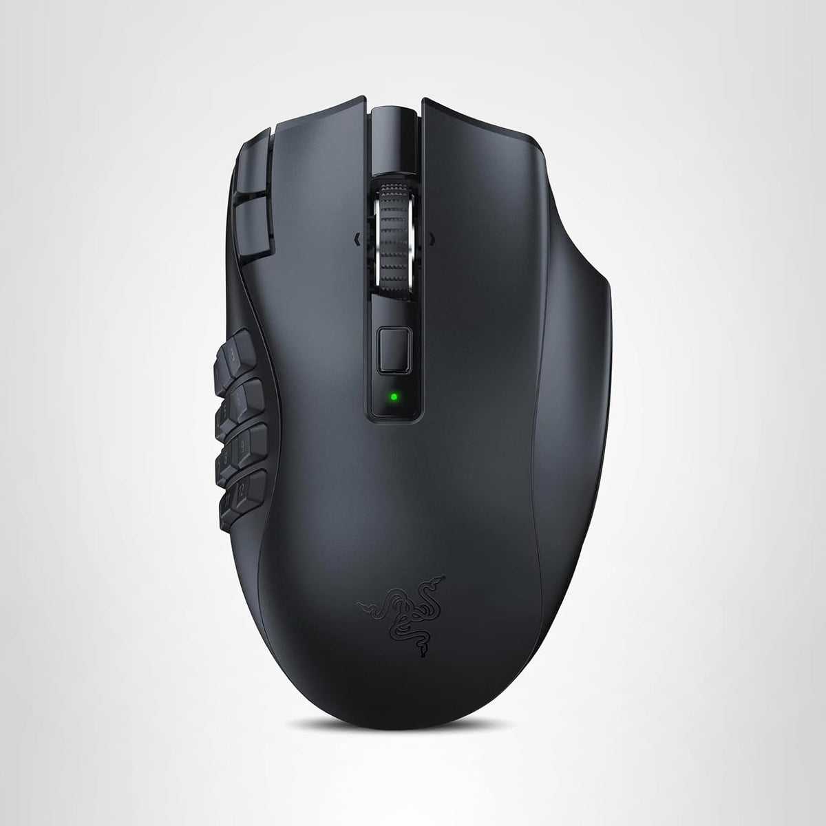 Razer Naga V2 HyperSpeed Mouse inalámbrico MMO para juegos: 19 boto...