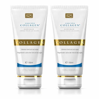 Salcoll Pure Bioactive Crema de manos reparadora de colágeno antien...