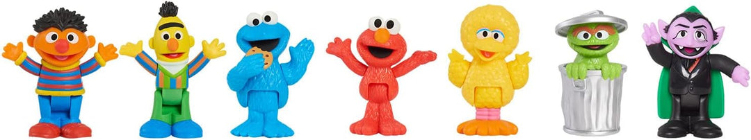 Just Play Sesame Street Neighborhood Friends - 7 figuras
