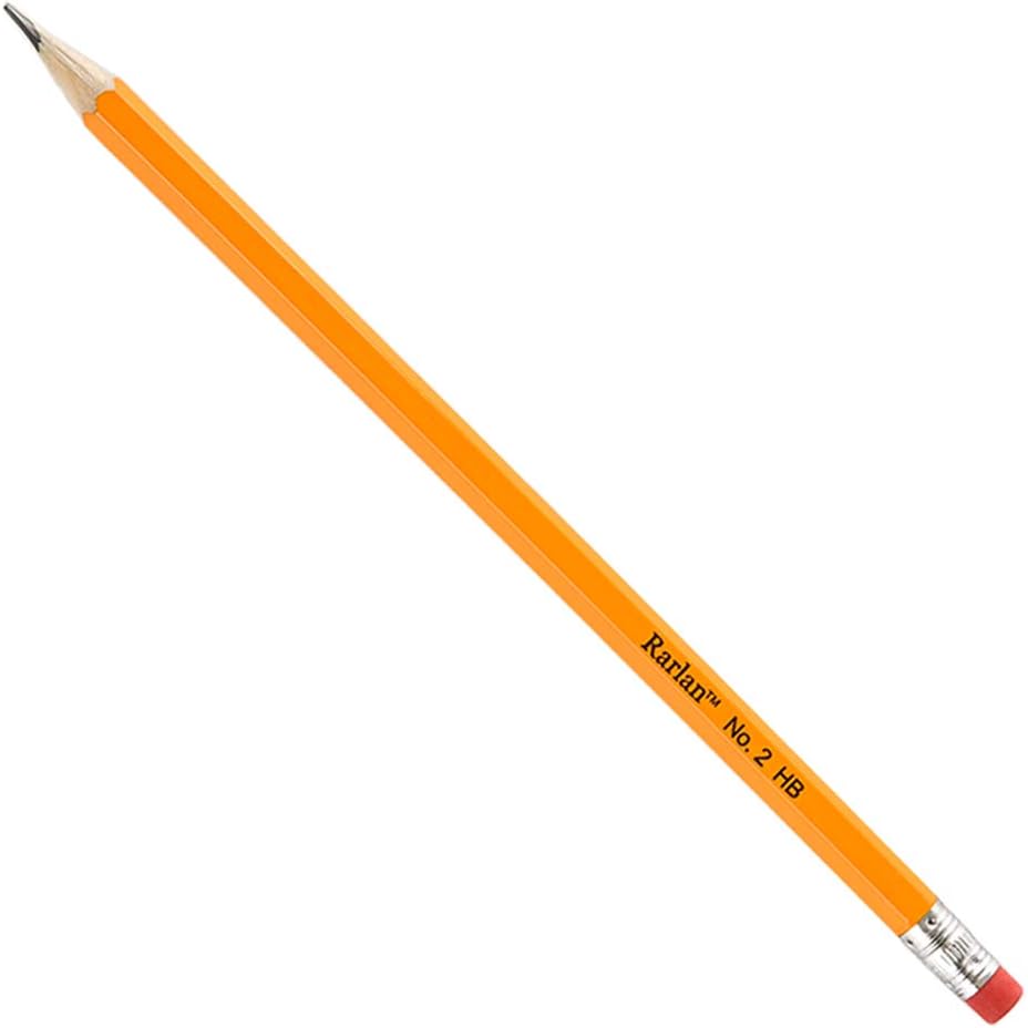 Rarlan Lápices HB #2 con carcasa de madera preafilados