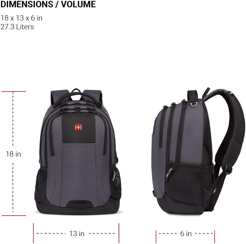 SwissGear, Gris oscuro\/Negro