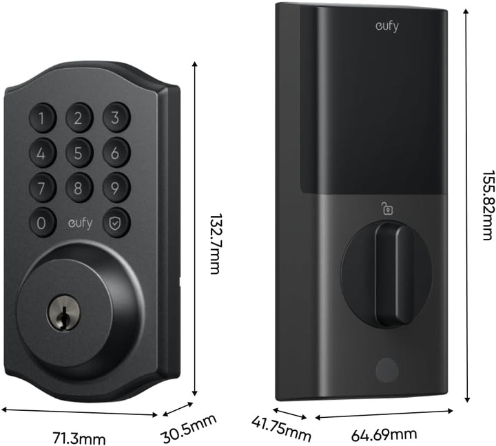 eufy Security Smart Lock C30, cerradura de puerta de entrada sin ll...