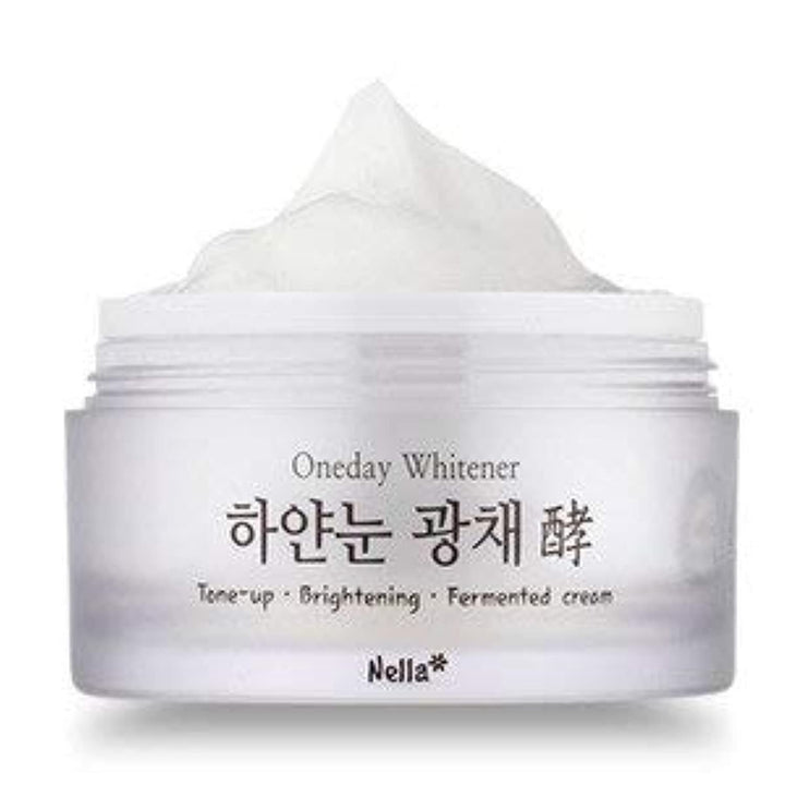Nella Crema tonificante blanqueadora e iluminadora, ingredientes na...