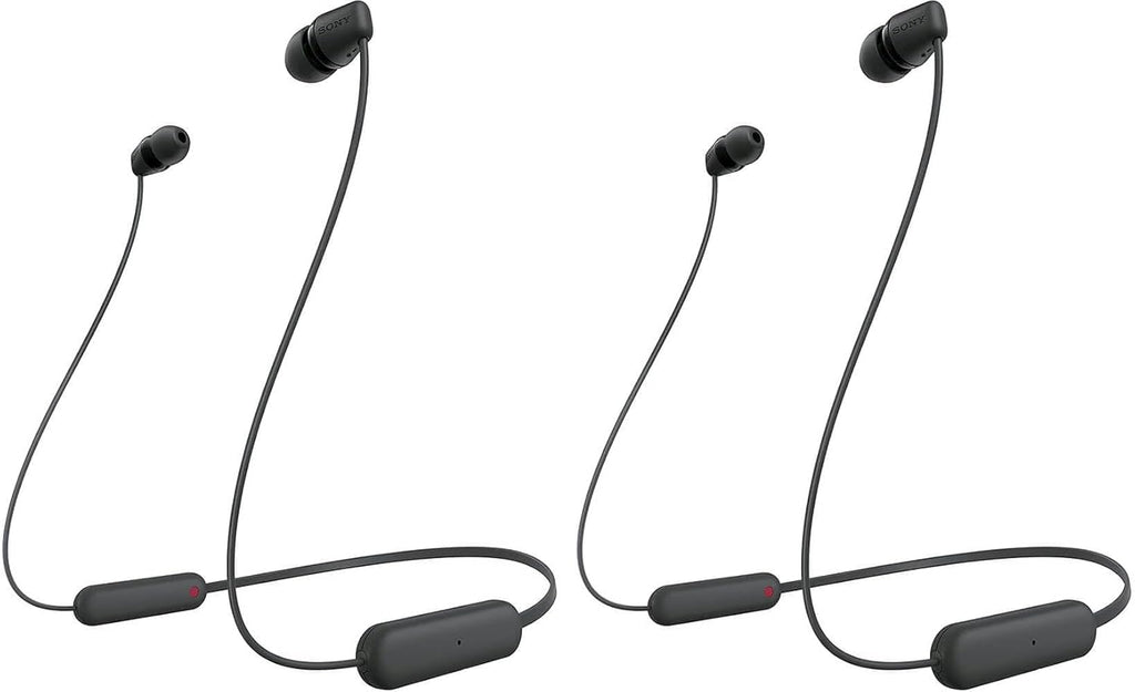 Sony WI-C100 - Auriculares inalámbricos Bluetooth con micrófono