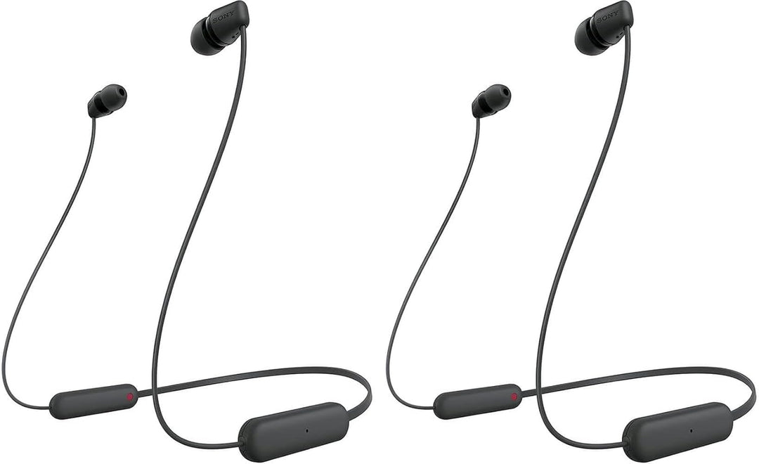 Sony WI-C100 - Auriculares inalámbricos Bluetooth con micrófono int...