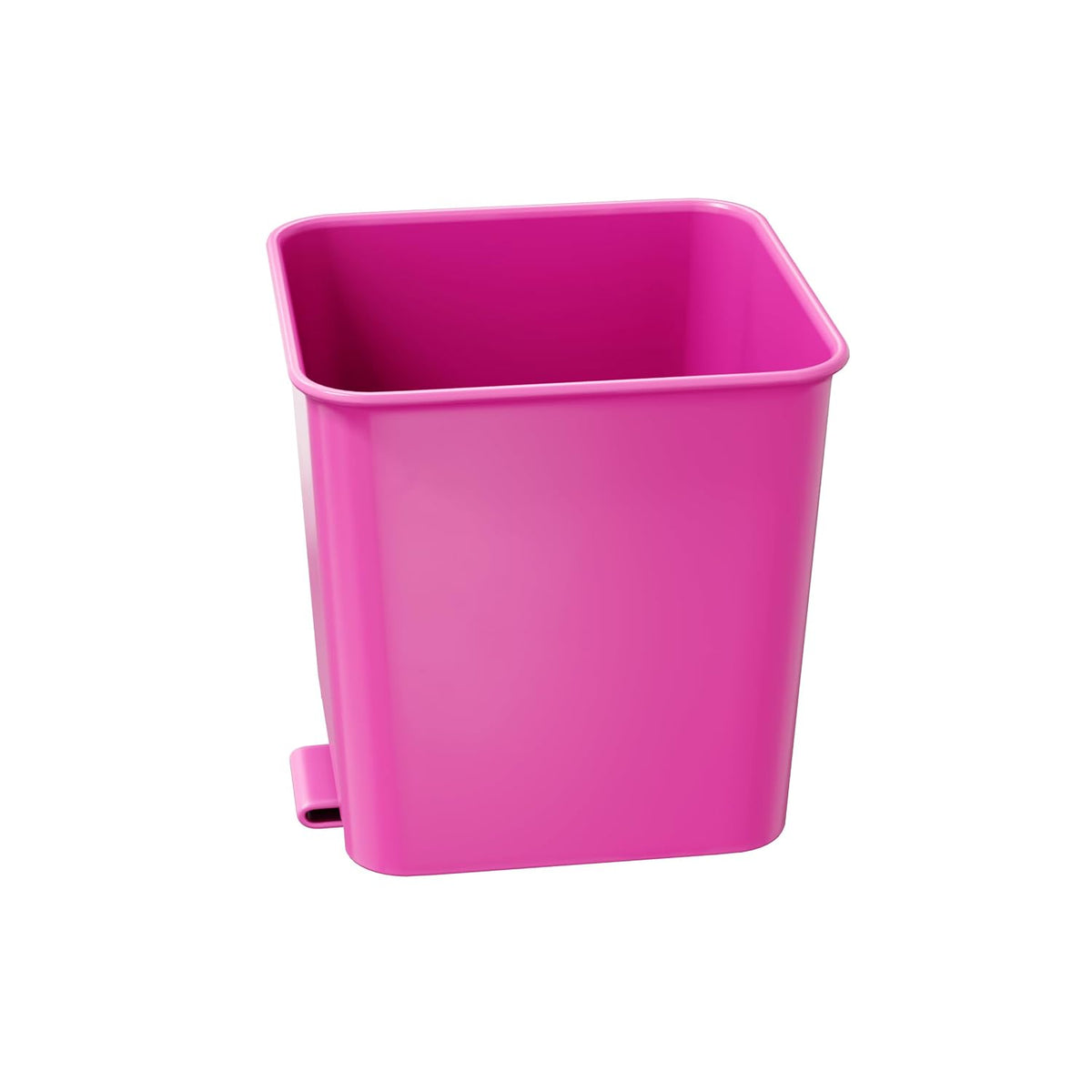 Cubo de basura grande gris para automóvil, a prueba de fugas, con clip para tapete de suelo, base antideslizante, contenedor de basura portátil para automóvil, SUV, camión o camioneta