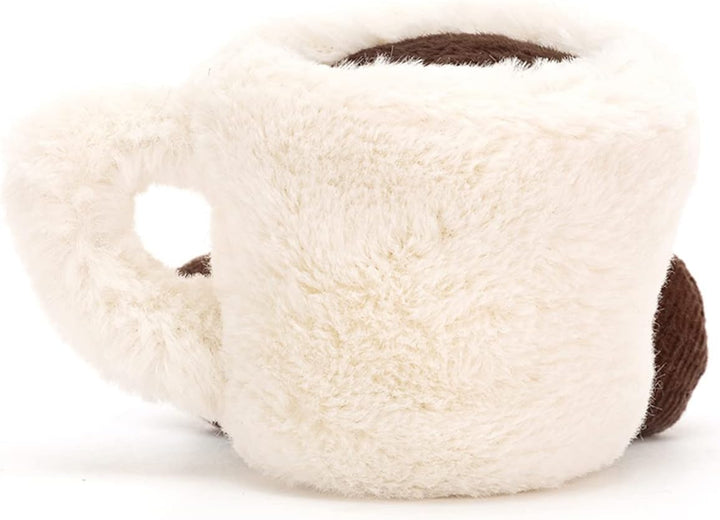 Jellycat Amuseables Taza de Café Expreso Juguete de Peluche, 4 pulg...