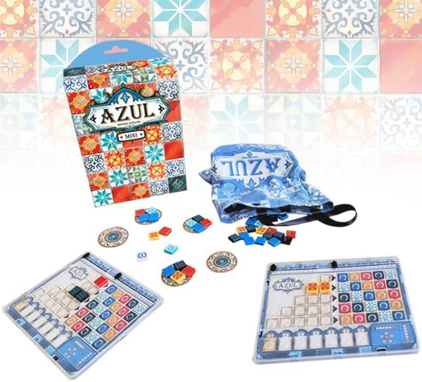 Azul Mini Juego de Mesa - Diversión Portátil de Colocación