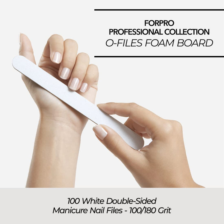 ForPro Professional Collection O-Files - Pizarra de espuma, lima de...