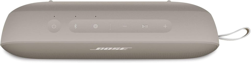 Bose SoundLink Flex Bluetooth Speaker (2nd Gen) - Portable Outdoor Speaker con Hi-Fi Audio, Waterproof y Dustproof, USB-C, hasta 12 Hours Battery Life, Sandstone