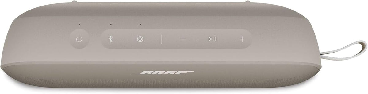 Bose SoundLink Flex Bluetooth Speaker (2nd Gen) - Portable Outdoor Speaker con Hi-Fi Audio, Waterproof y Dustproof, USB-C, hasta 12 Hours Battery Life, Sandstone